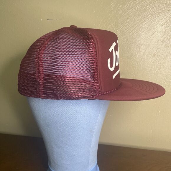 Vintage 90s Nissin Cap Rope/Foam/Mesh Trucker  Snapback Hat/Cap Politics - Picture 4 of 9